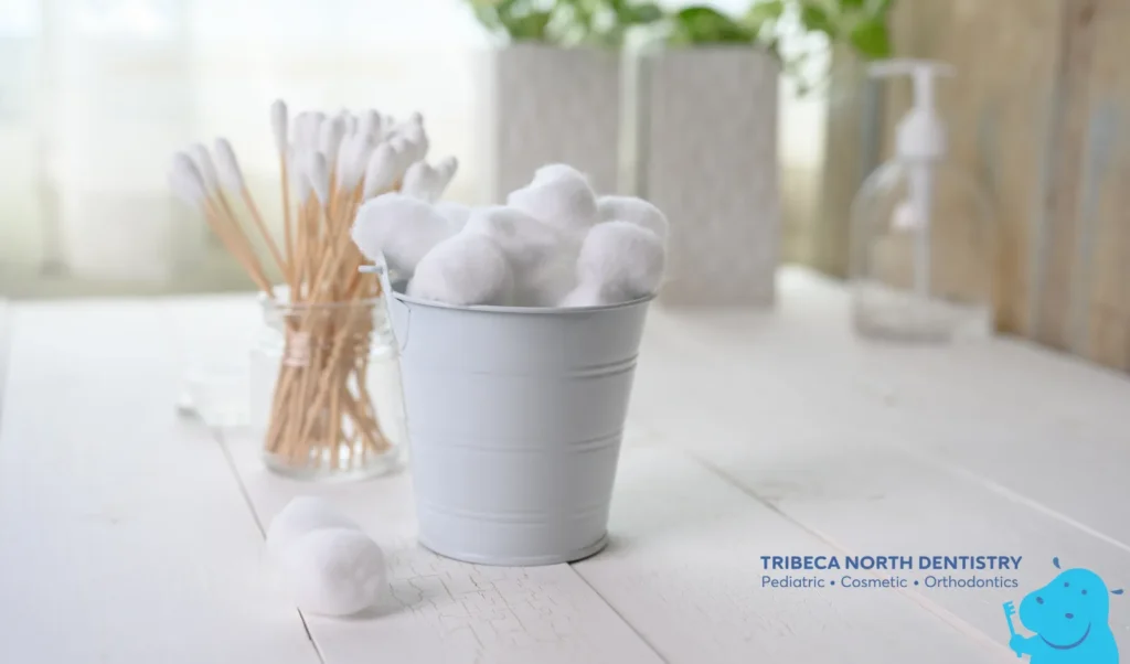 Cotton Ball or Cotton Swab Relief